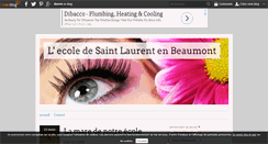 Desktop Screenshot of ecolestlaurentbeaumont.over-blog.fr