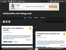 Tablet Screenshot of choiceoftv.over-blog.com