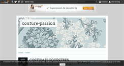 Desktop Screenshot of couture-passion.over-blog.com