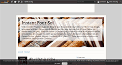 Desktop Screenshot of instant.pour.soi.over-blog.com