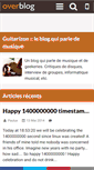 Mobile Screenshot of guitarizon.over-blog.com