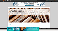 Desktop Screenshot of c-est-le-cirque.over-blog.com