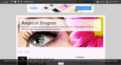 Desktop Screenshot of anges-dragons.over-blog.com