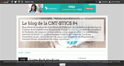 Desktop Screenshot of cenetistes84.over-blog.com