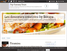 Tablet Screenshot of douceurcreativebysoraya.over-blog.com