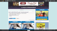 Desktop Screenshot of champsbouletout.over-blog.com