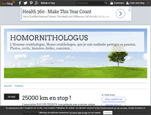 Tablet Screenshot of homornithologus.over-blog.com