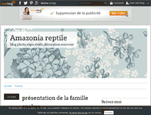 Tablet Screenshot of amazonia-reptile.over-blog.fr