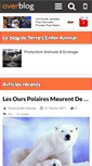 Mobile Screenshot of ecologie-protection.animale.over-blog.com