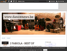 Tablet Screenshot of dancenews.over-blog.com