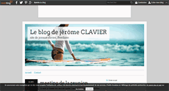 Desktop Screenshot of jeromeclavier.over-blog.com