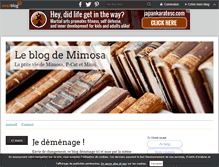 Tablet Screenshot of mimimosa.over-blog.fr
