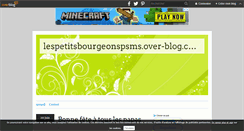 Desktop Screenshot of lespetitsbourgeonspsms.over-blog.com