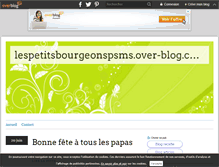 Tablet Screenshot of lespetitsbourgeonspsms.over-blog.com