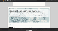 Desktop Screenshot of inspiration-mariage.over-blog.com