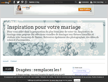 Tablet Screenshot of inspiration-mariage.over-blog.com
