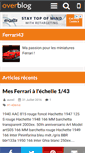 Mobile Screenshot of ferrari43.over-blog.com