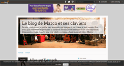 Desktop Screenshot of marco.et.ses.claviers.over-blog.com