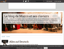 Tablet Screenshot of marco.et.ses.claviers.over-blog.com