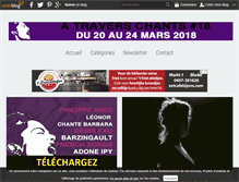 Tablet Screenshot of festivalatraverschants.over-blog.com