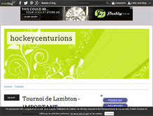 Tablet Screenshot of hockeycenturions.over-blog.com