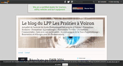 Desktop Screenshot of lpplesprairies.over-blog.com