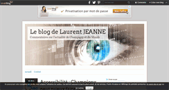 Desktop Screenshot of laurent-jeanne.over-blog.com