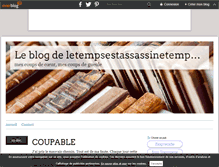 Tablet Screenshot of letempsestassassinetemporteavecluileriredesenfants.over-blog.com