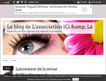 Tablet Screenshot of ici-et-la.over-blog.fr