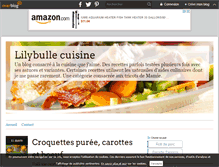 Tablet Screenshot of lilybulle.over-blog.fr