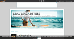 Desktop Screenshot of kravmaga-beynes.over-blog.fr