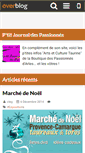 Mobile Screenshot of lespassionnes.over-blog.com