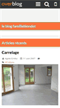 Mobile Screenshot of familleblondet.over-blog.com