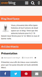 Mobile Screenshot of dead-space-2.over-blog.fr