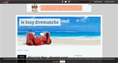 Desktop Screenshot of divemanche.over-blog.com