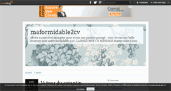 Desktop Screenshot of maformidable2cv.over-blog.com