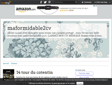 Tablet Screenshot of maformidable2cv.over-blog.com