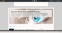 Desktop Screenshot of plutot.over-blog.com