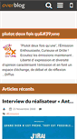 Mobile Screenshot of plutot.over-blog.com