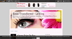 Desktop Screenshot of essaitransforme.over-blog.com