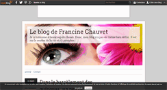 Desktop Screenshot of francinechauvet.over-blog.com