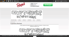 Desktop Screenshot of cryptobiose.over-blog.fr