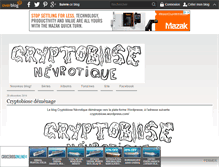 Tablet Screenshot of cryptobiose.over-blog.fr
