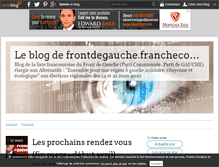Tablet Screenshot of frontdegauche.franchecomte.over-blog.com