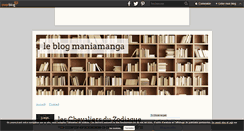 Desktop Screenshot of maniamanga.over-blog.com