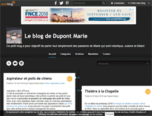 Tablet Screenshot of mariedupont.over-blog.com