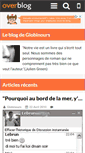 Mobile Screenshot of globinours.over-blog.com