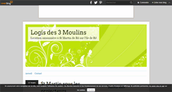 Desktop Screenshot of lestroismoulins.over-blog.com
