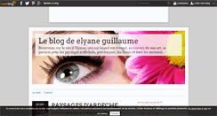 Desktop Screenshot of elyane.guillaume.ardeche.over-blog.fr