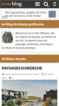 Mobile Screenshot of elyane.guillaume.ardeche.over-blog.fr